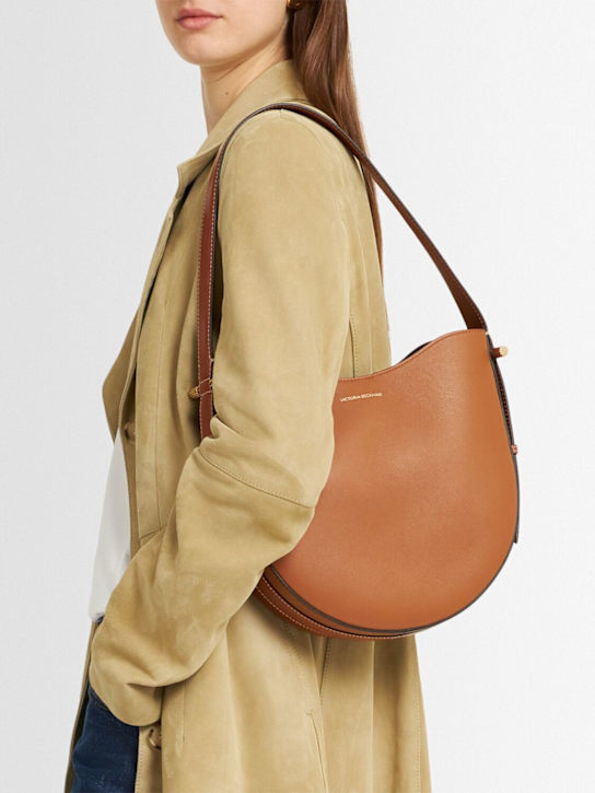 Victoria Beckham: Medium Dia leather shoulder bag - women_1 | Luisa Via Roma