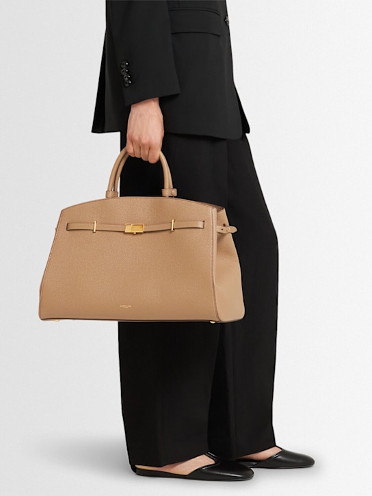 DeMellier: The Hudson grain leather bag - women_1 | Luisa Via Roma