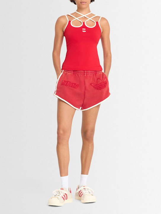 adidas Originals: Avavav French terry hotpants - women_1 | Luisa Via Roma