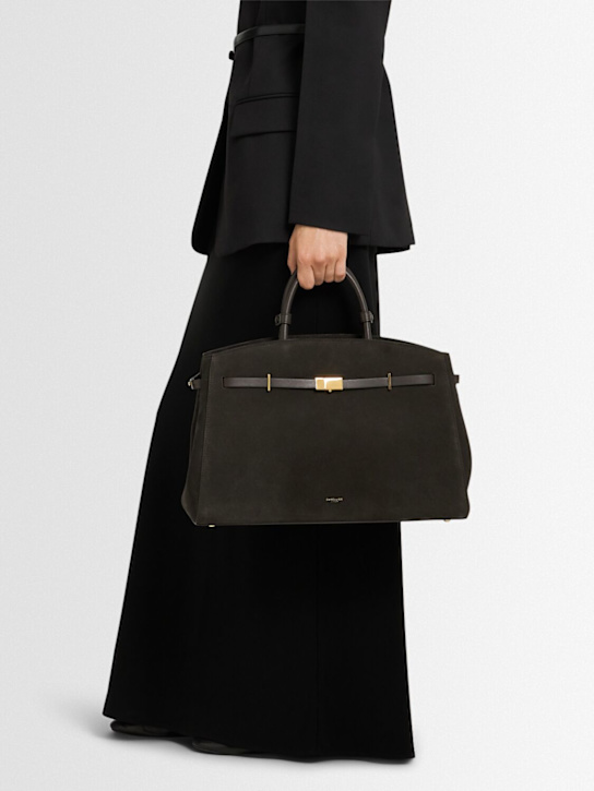 DeMellier: The Hudson suede top handle bag - women_1 | Luisa Via Roma