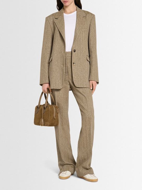 Golden Goose: Journey linen blend over jacket - women_1 | Luisa Via Roma