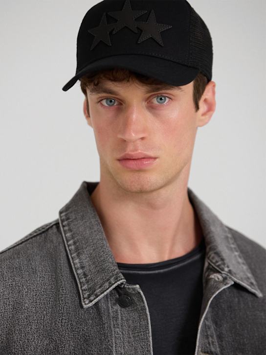 Amiri: 3 Star trucker hat - men_1 | Luisa Via Roma