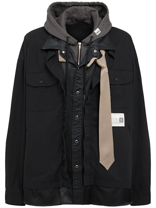 Mihara Yasuhiro: Triple-layered casual jacket - men_0 | Luisa Via Roma