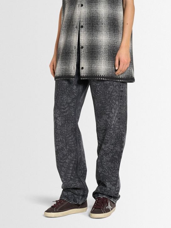 Golden Goose: Super Star suede & glitter sneakers - women_1 | Luisa Via Roma