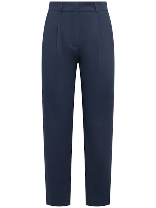 K-Way: Eyre cotton blend twill golf pants - women_0 | Luisa Via Roma