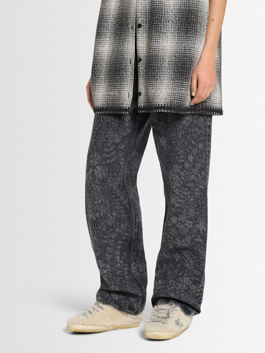 Golden Goose: Sneakers sabots Super Sar en shearling - women_1 | Luisa Via Roma