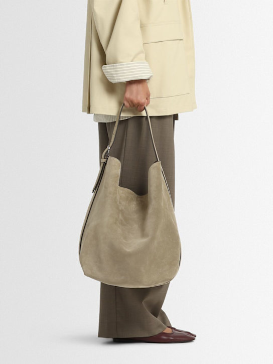 Toteme: Belted suede tote bag - women_1 | Luisa Via Roma