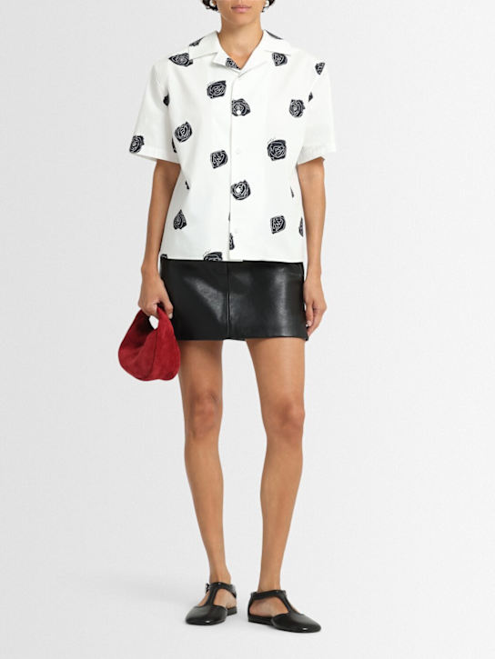 Marni: Andromeda printed cotton poplin shirt - women_1 | Luisa Via Roma