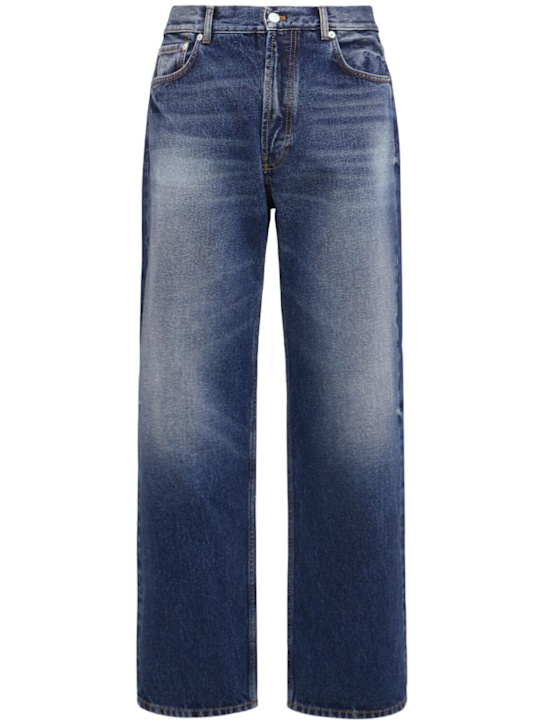 The Core: 5-pocket denim jeans - Medium Blue Wash - men_0 | Luisa Via Roma