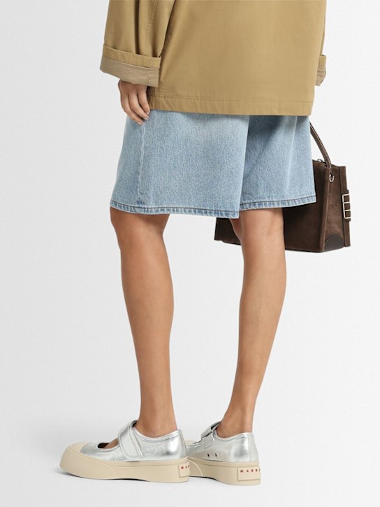 Marni: 20mm Pablo leather Mary Jane shoes - men_1 | Luisa Via Roma