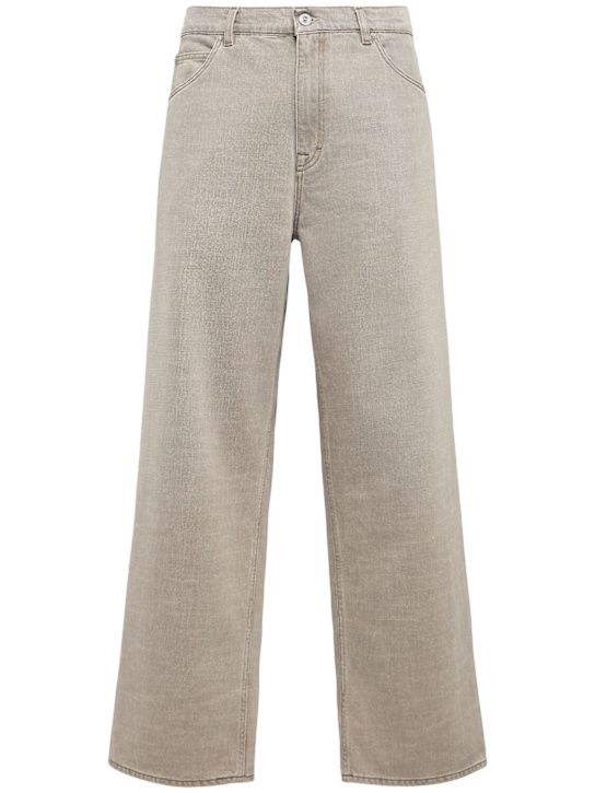 Our Legacy: Vast cut jeans - Beige - men_0 | Luisa Via Roma