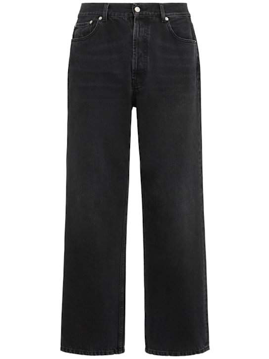 The Core: 5-pocket denim jeans - Black Wash - men_0 | Luisa Via Roma