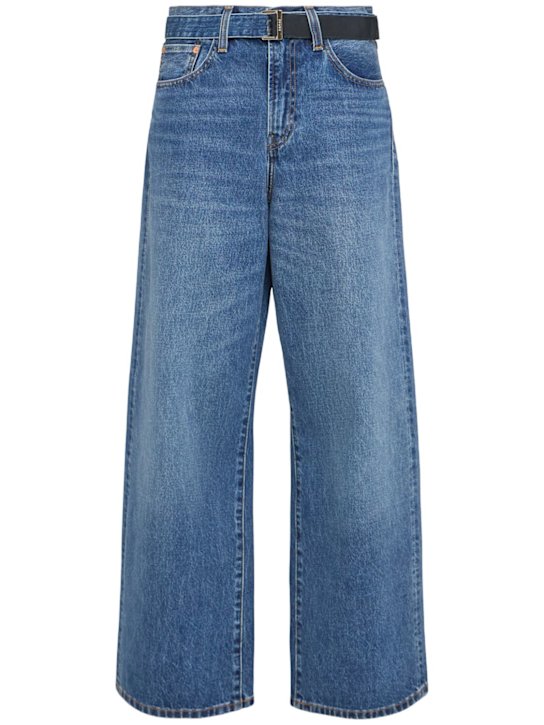 Sacai: Levi's denim pants - men_0 | Luisa Via Roma