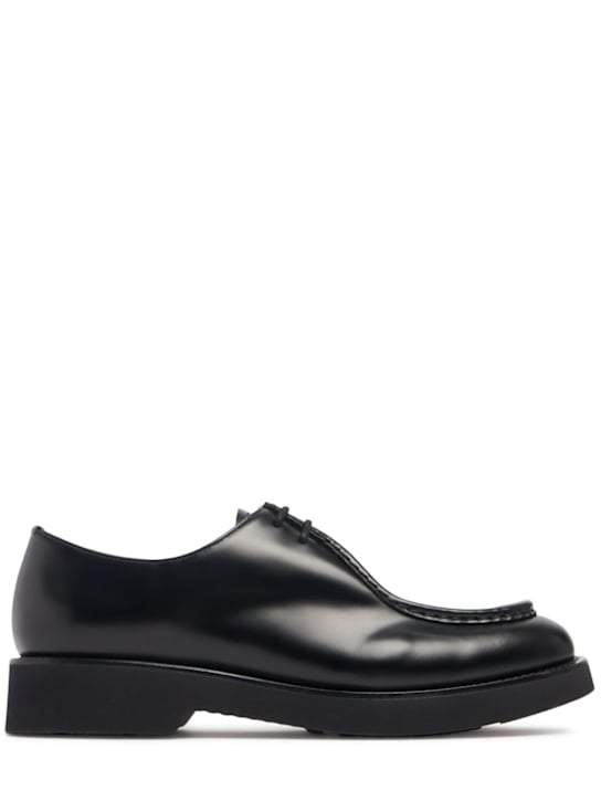 Church's: Nelly lace-up shoes - Black - women_0 | Luisa Via Roma
