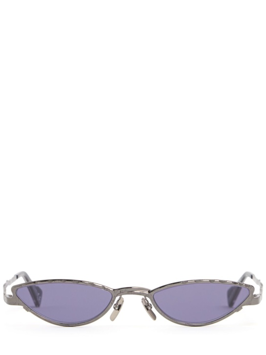 Kuboraum Berlin: Z29 cat eye metal sunglasses - men_0 | Luisa Via Roma
