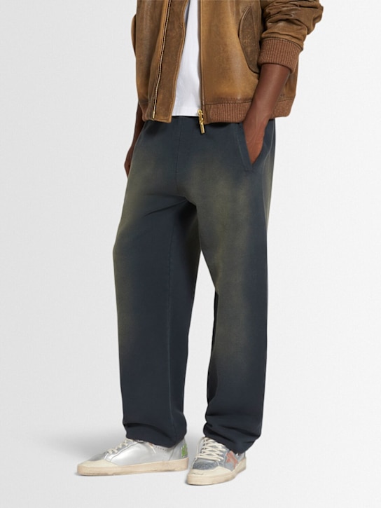 Golden Goose: Ball Star metallic leather sneakers - men_1 | Luisa Via Roma