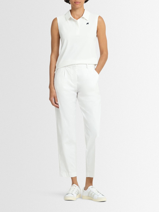 K-Way: Eyre コットンブレンドツイル ゴルフパンツ - women_1 | Luisa Via Roma