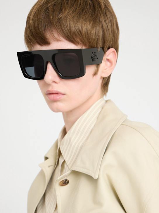Etro: Etroscreen oversize squared sunglasses - women_1 | Luisa Via Roma
