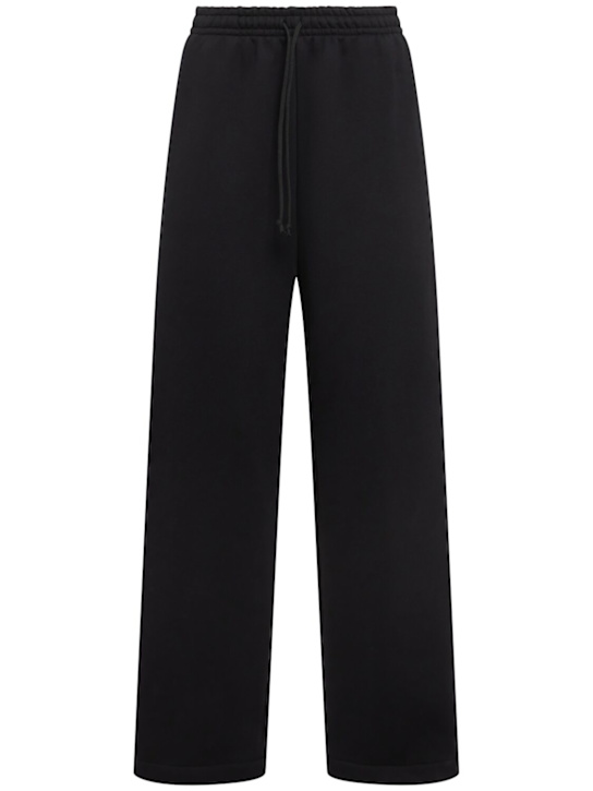 Annagreta: Eva cotton sweatpants - Black - women_0 | Luisa Via Roma