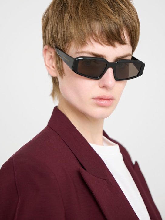 Stella McCartney: Squared acetate sunglasses - women_1 | Luisa Via Roma