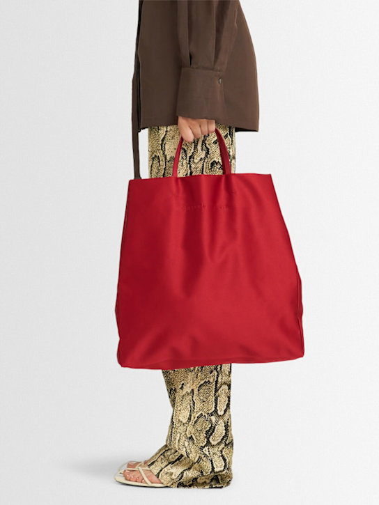 Carven: Jeanne satin tote bag - women_1 | Luisa Via Roma