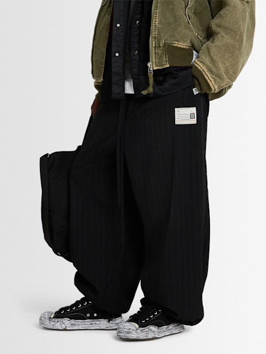 Mihara Yasuhiro: HANK garment dyed low sneakers - men_1 | Luisa Via Roma