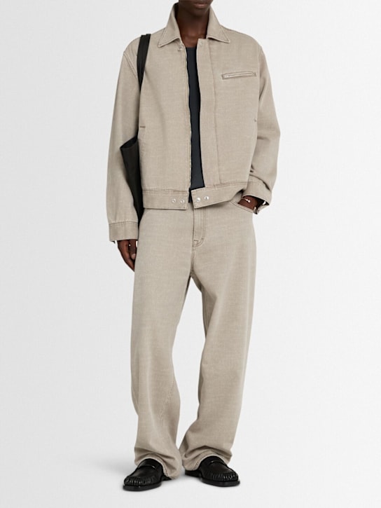 Our Legacy: Vast cut jeans - Beige - men_1 | Luisa Via Roma