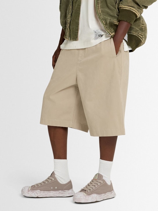 Mihara Yasuhiro: HANK garment dyed low sneakers - Grey - men_1 | Luisa Via Roma