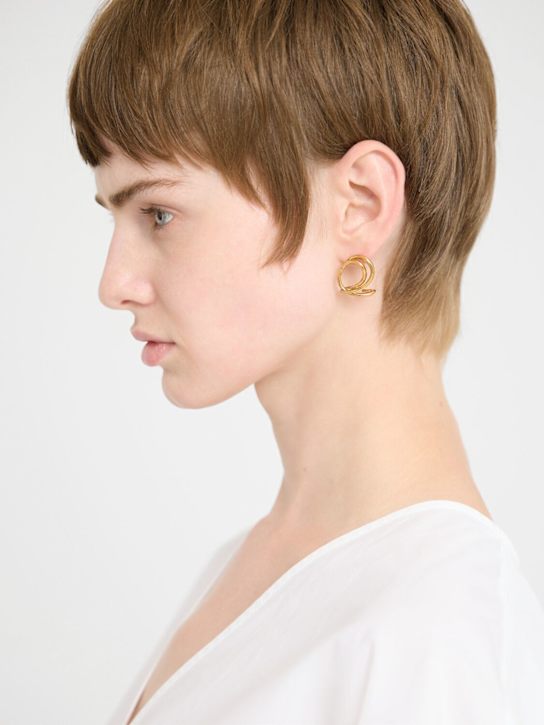 Bo Lasso vermeil mono earring - Thumbnail 2