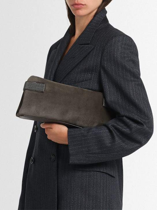 Brunello Cucinelli: Soft clutch - women_1 | Luisa Via Roma