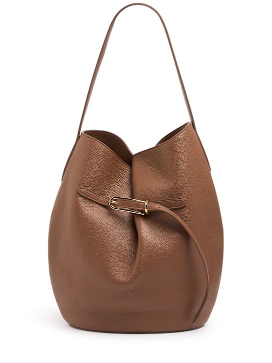 Liffner: Large Belted Bucket grain tote bag - women_0 | Luisa Via Roma