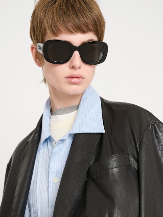 Prada: Square acetate sunglasses - women_1 | Luisa Via Roma