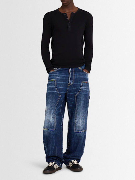 Dsquared2: Loose carpenter jeans - men_1 | Luisa Via Roma