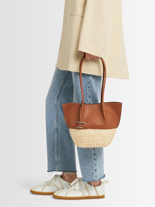Tod's: スモール バックス ラフィア風トートバッグ - women_1 | Luisa Via Roma