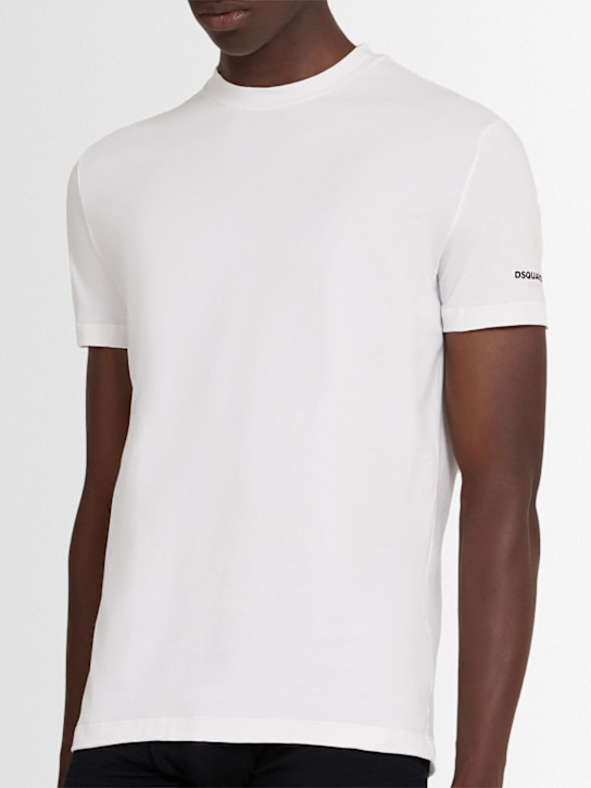 Dsquared2: ジャージーTシャツ 2枚パック - men_1 | Luisa Via Roma