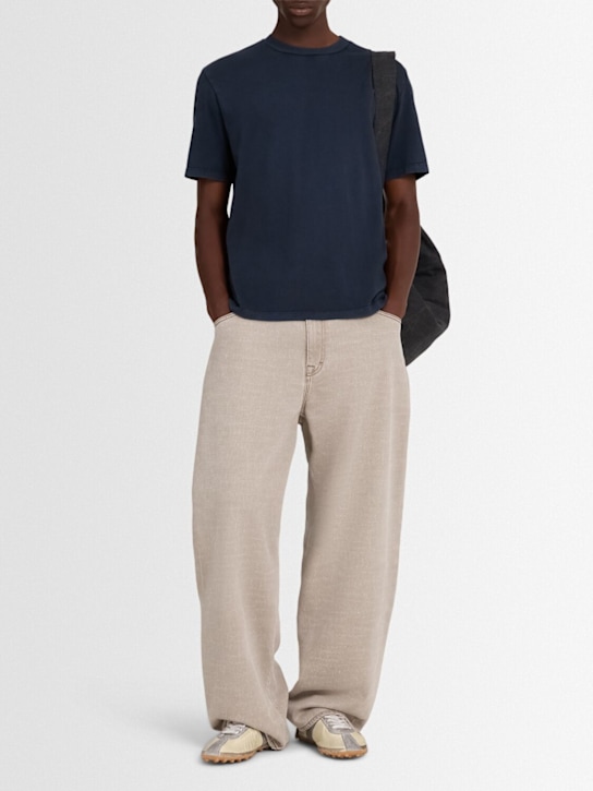 Our Legacy: Box cotton t-shirt - Blue - men_1 | Luisa Via Roma