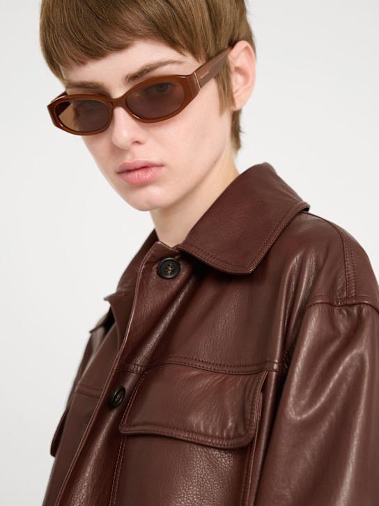 Velvet Canyon: Momentum round acetate sunglasses - women_1 | Luisa Via Roma