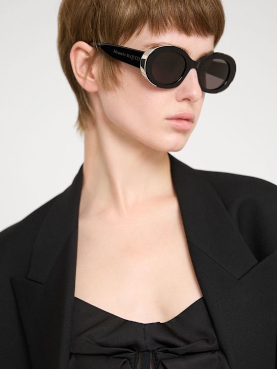 McQueen: AM0445S acetate sunglasses - women_1 | Luisa Via Roma