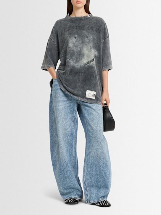 Mihara Yasuhiro: T-Shirt aus Baumwolle - women_1 | Luisa Via Roma