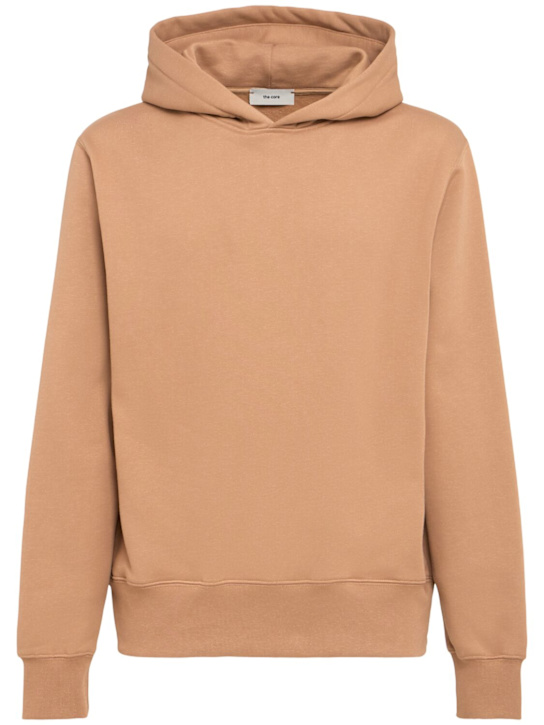 The Core: コットンスウェットフーディー - キャメル - men_0 | Luisa Via Roma
