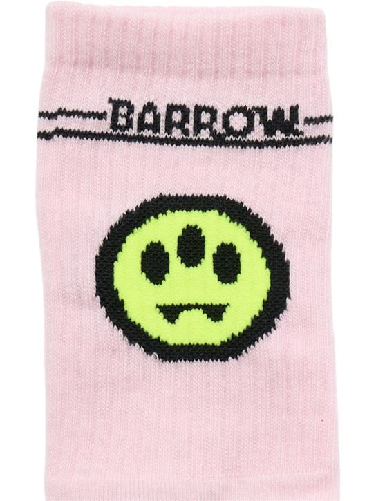 Barrow: Pack of 3 cotton blend socks - マルチカラー - kids-boys_1 | Luisa Via Roma