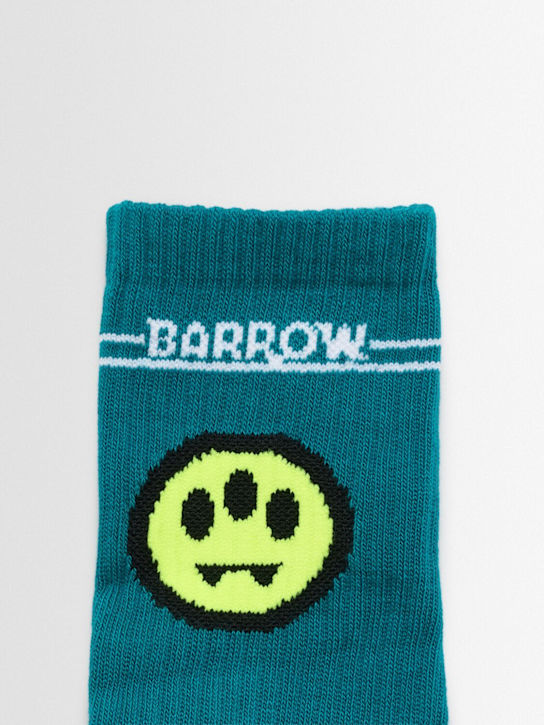 Barrow: Pack of 3 cotton blend socks - Multicolor - kids-boys_1 | Luisa Via Roma