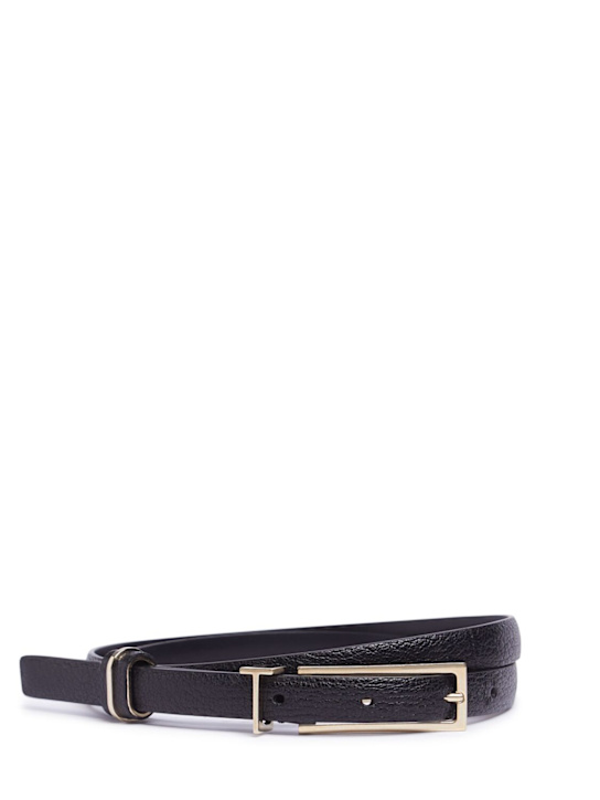 Tom Ford: Supple grained leather belt - women_0 | Luisa Via Roma