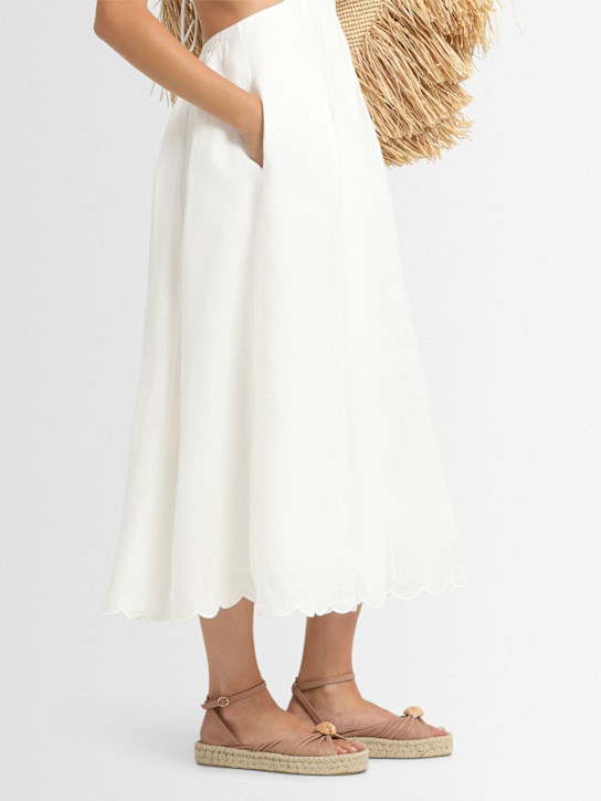 Zimmermann: 15mm Gleam leather espadrilles - women_1 | Luisa Via Roma