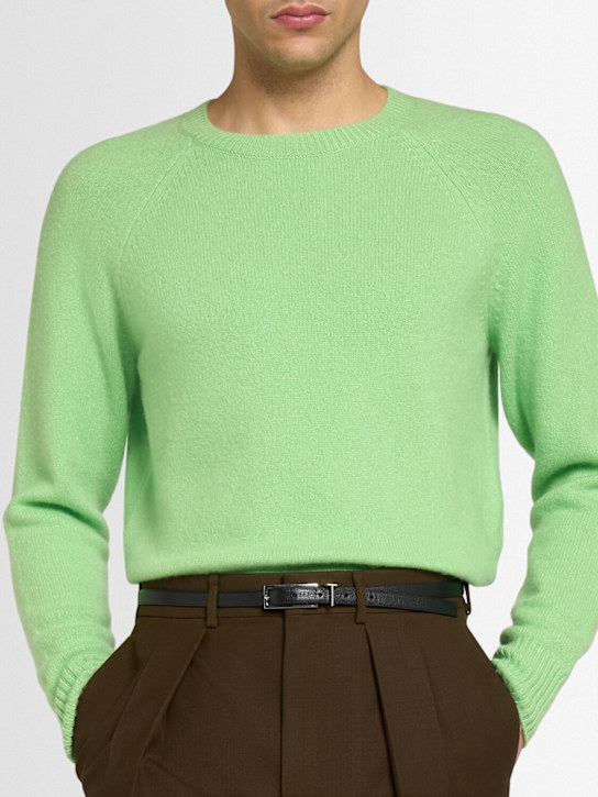 Tom Ford: 1.5厘米粒面皮革腰带 - men_1 | Luisa Via Roma