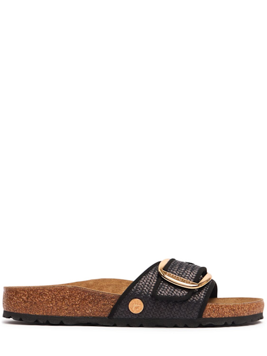 BIRKENSTOCK: Madrid raffia sandals - women_0 | Luisa Via Roma