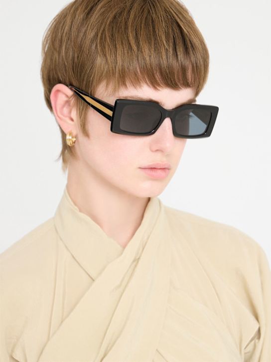 Stella McCartney: Squared acetate sunglasses - women_1 | Luisa Via Roma