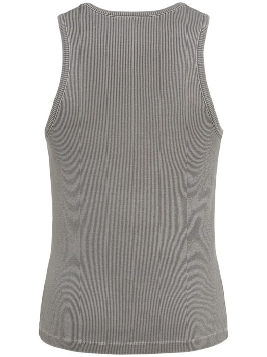 Agolde: Viggo tank top - Grey - men_1 | Luisa Via Roma