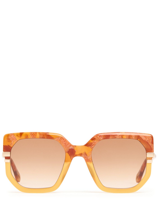 Chloé: West butterfly bio-acetate sunglasses - women_0 | Luisa Via Roma