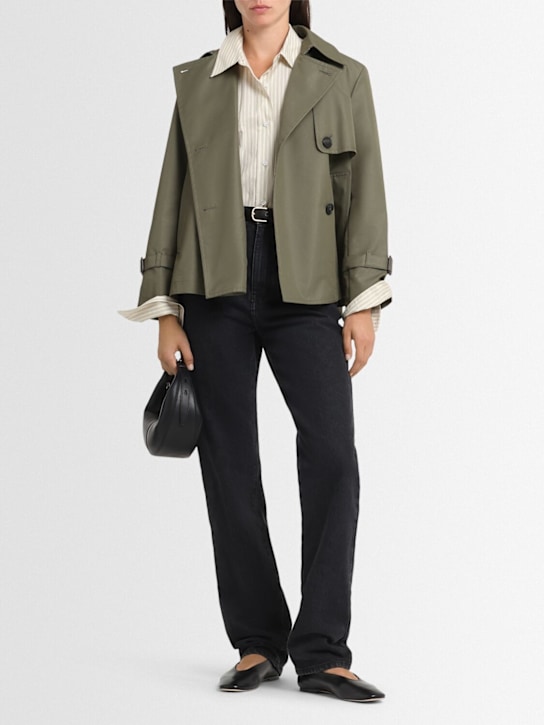 Eenk: Classic denim straight jeans - Black - women_1 | Luisa Via Roma